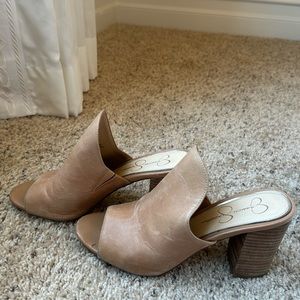 Jessica Simpson Platform mules